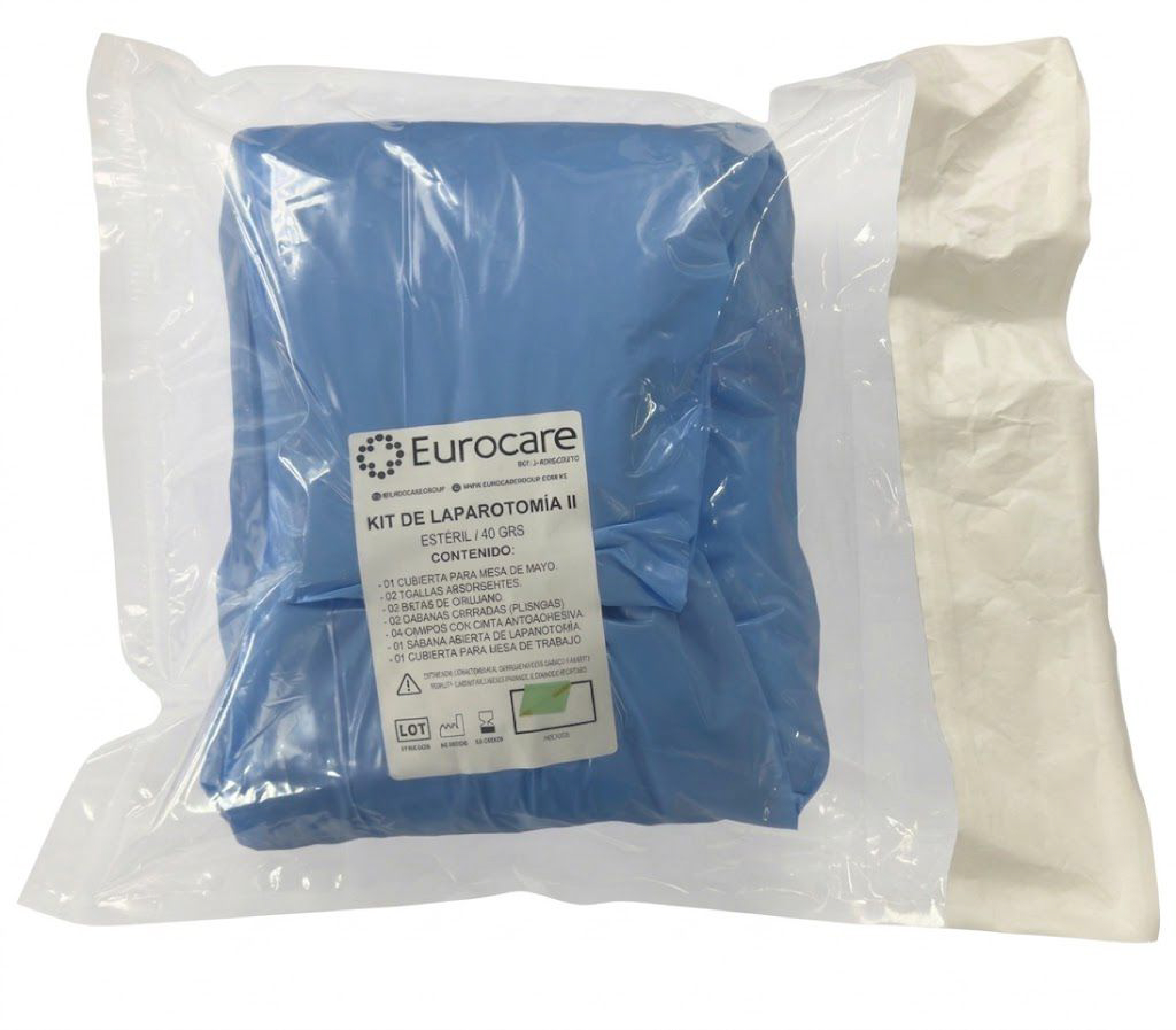 KIT DE LAPAROTOMIA II (40 GRS.SMS) X UND.